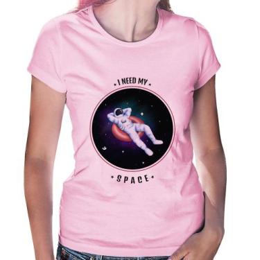Imagem de Baby Look I need my space - Foca na Moda, Rosa bebê, GGG