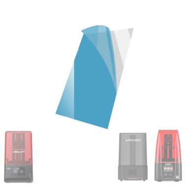 Imagem de Creality ACF-Basic Release Film 7'' 3Pcs (160 x 235 x0,3 mm) para Halot-One Pro, Elegoo Mars 4/Ultra/5 Ultra, Anycubic Mono 4/4 Ultra, Sonic Mini 8K S, Acessórios para Impressoras 3D, Impressão de