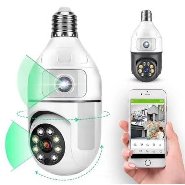 Imagem de Câmera De Segurança Ip Wifi Full HD 2 Lentes Visão Noturna Microfone D