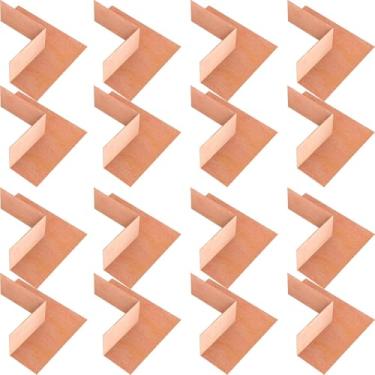 Imagem de Muschbath Pacote com 16 membrana externa à prova d'água, membrana impermeabilizante que se encaixa perfeitamente no canto, para banheiro, chuveiro, vapor, banheiro, cozinha