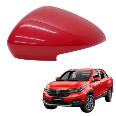 Imagem de Capa Retrovisor Strada Freedom  2021 2022 2023 2024 2025 Lado Esquerdo