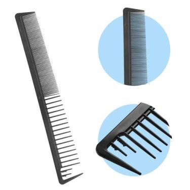 Imagem de Pente de Cabelo Para Mechas Separador Profissional Dompel