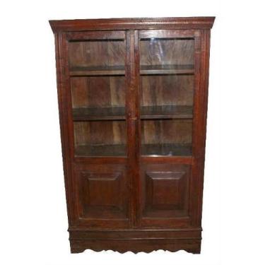 Imagem de Cristaleira Waves Em Madeira De Demolição - Cód-bp2058