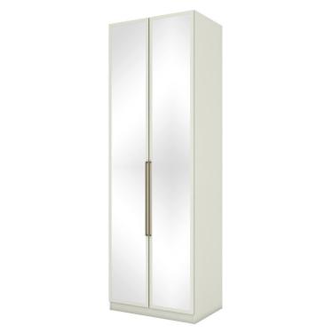 Imagem de Guarda Roupa Modulado Seletto 2 Portas e 3 Gavetas com Espelho - Móveis Henn Areia