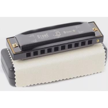 Imagem de Gaita de boca orleans stone diatonica 10612 afinaçao em dó