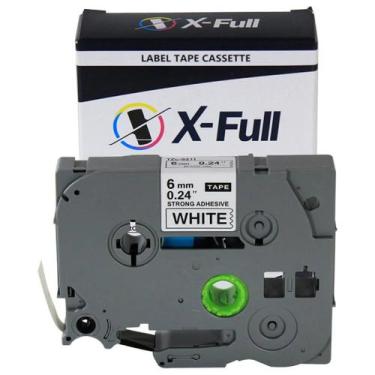 Imagem de Fita Rotulador X-Full Compatível Brother TZe-S211 TZc-S211 - IMPORTED