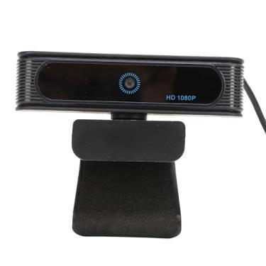 Imagem de Câmera de Webcam HD 1080p para PC, Câmera de Reconhecimento Facial de IR para 10 11 HD 1080p 30fps Câmera de Videocamentar de Computador USB para Conferência de Laptop de