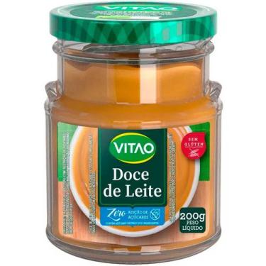 Imagem de Doce de Leite Puro - Zero Açúcar - (200g) - Vitao