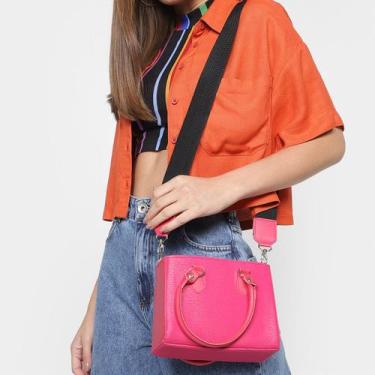 Imagem de Kit Bolsa PIEN Tote Pequena + Porta Cartão Feminino, Pink, Único