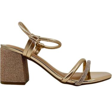 Imagem de Sandalia Feminina Casual Salto Bloco Grosso Conforto Beira Rio 8436.213