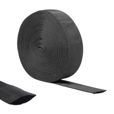 Imagem de Protetor de mangueira hidráulica de nylon de 1,5 m, manga de 3,8 cm, capa protetora preta, envoltório de cabo, manga de cabo, tocha, corte, fio, envoltório de gerenciamento para cordão Tig