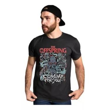 Imagem de Camiseta Tradicional The Offspring Rock Banda Internacional - Loja Din