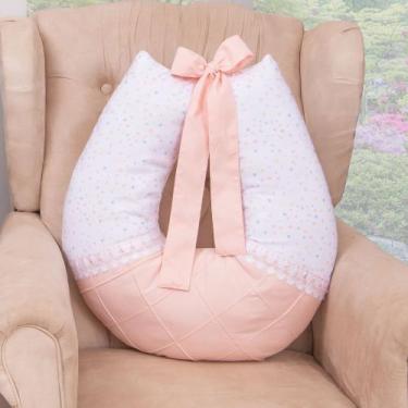 Imagem de Almofada Para Amamentação Luxo Bebe Menina - Miguel Baby, Mariele