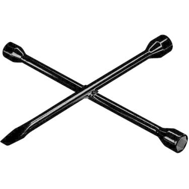 Imagem de Performance Tool Chave de fenda W9 preta de 35,5 cm SAE/métrica de 4 vias com ponta de espada