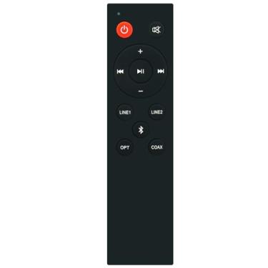 Imagem de S1000MKII Controle remoto de substituição de áudio compatível com alto-falantes Edifier Bookshelf S1000MKii