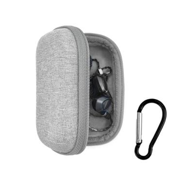 Imagem de Musiin Capa de fone de ouvido intra-auricular compacta compatível com Sony MDREX15AP, YINYOO CCZ Melody, Shure SE215-CL, KZ ZS10 Pro, Shure SE215-CL, MEE Audio M6 para palco de áudio e estúdio