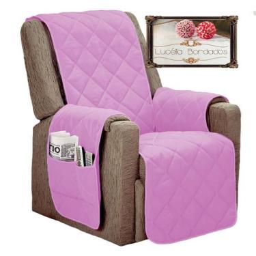 Imagem de Capa protetora para poltrona do papai retratil e reclinavel com fixado