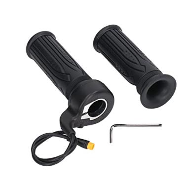 Imagem de MUNEFE Electric Bike Accelerator Handle, bicicleta elétrica Speed Control Handle, bicicleta elétrica Twists Aperto do acelerador para compatibilidade com guidão de 22,2 Mm