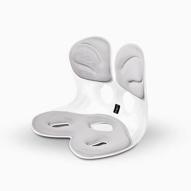 Imagem de Almofada De Apoio Lombar Cadeira G - Cinza