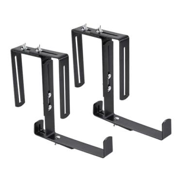 Imagem de ＡＷＨＡＯ 2x Suportes para Caixa de Plantador Adaptam-se a Grades de Deck Suportes de Suspensão Ajustáveis ​​para Varandas