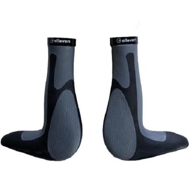 Imagem de Manopla Ergo Soft Com Bar End - ELLEVEN Preto/Cinza-Unissex