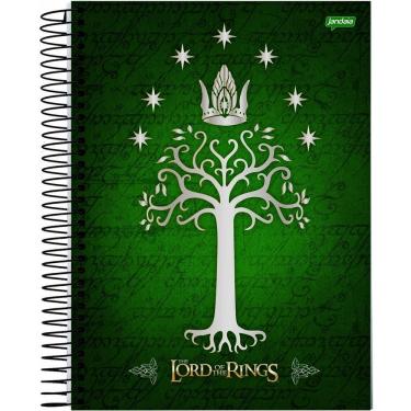 Imagem de Jandaia Caderno Universitário O Senhor dos Anéis 1 Matéria Capa Dura 96 Folhas