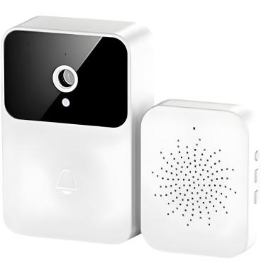 Imagem de Campainha Com Câmera Sem Fio Inteligente Interfone Com áudio