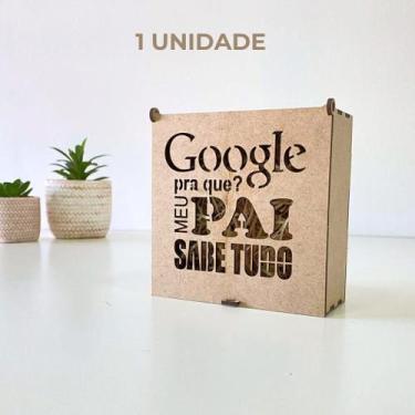 Imagem de Caixa De Presente Dia Dos Pais Lembrancinha Dia Dos Pais Personalize S
