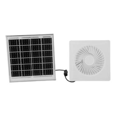 Imagem de Garosa Solarlage Air Fan Fan Ventilation Kitchen e Banheiro Estômago do Ventilador Solar de Acionamento Solar