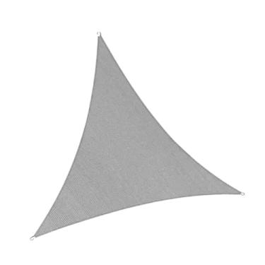 Imagem de Ｂｅｓｇａ Guarda- para pátio, toldo, tela de proteção solar, cobertura triangular para pérgola de jardim, 3x3x3 m para deck, gramado de praia, gazebo de, Cinza