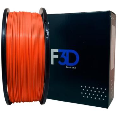 Imagem de Filamento PETG para Impressão 3D Laranja Temperatura do Bico 220-250°C