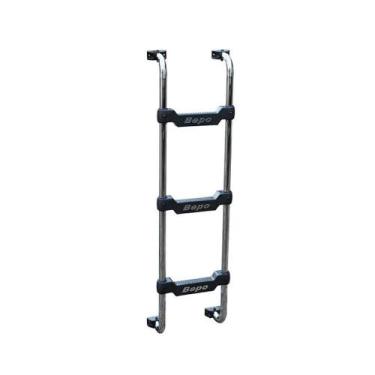 Imagem de Escada Traseira Volvo Vm17 Vm23 Vm260 - 3 Degraus Cromado - Bepo