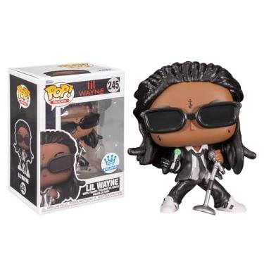 Imagem de Funko Lil Wayne Pop! Rocks Boneco de vinil Lil Wayne com pirulito exclusivo de 9 cm