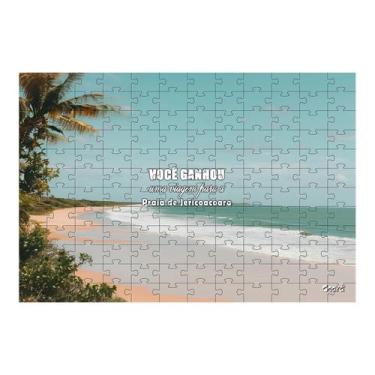 Imagem de Quebra Cabeça Presente Viagem Litoral Do Ceará 40 Peças Mdf - Coleção 