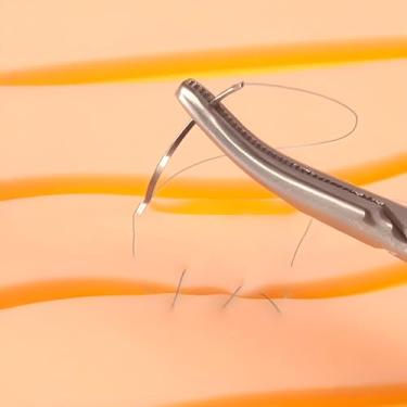 Imagem de Pele Sintética para Treinamento em Sutura Cirúrgica - 3 Camadas (Pele, Gordura, Músculo) - Ideal para Medicina, Veterinária e Prática Clínica, 17cm (LARGURA) x 12cm (COMPRIMENTO) x 1,3cm (ESPESSURA)