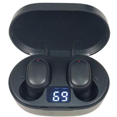 Imagem de Fone De Ouvido Bluetooth Sem Fio 5.3 Starmega TWS Preto St158a Com Vis