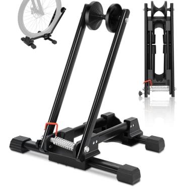 Imagem de Suporte para Bicicleta, Suporte Bike, Descanso Bicicleta, Bike Speed, Suporte Bicicleta, Suporte de Bicicleta Dobrável, Suporte de Estacionamento de Chão