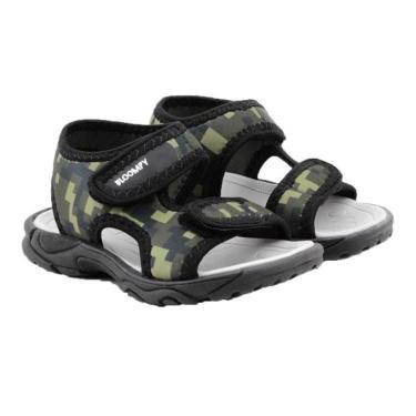 Imagem de Sandália Bloompy Madrid Comb - Verde militar - 22-Unissex