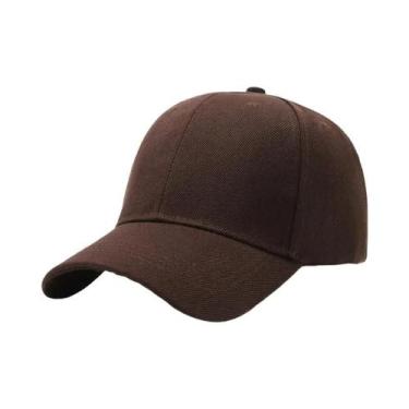 Imagem de Boné Snapback Ajustável Unissex - Estilo Hip Hop Streetwear, Café