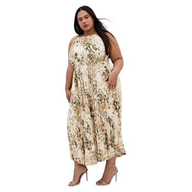 Imagem de City Chic Vestido feminino plus size - Tatum, Pele, 52
