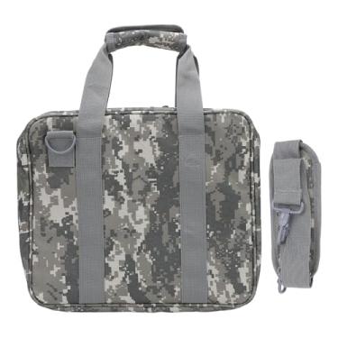 Imagem de Bolsa de armazenamento de armazenamento de acessórios por satélite portátil Durável Bola de Proteção de Proteção por Satélite para Adaptadores Cabos Kit de Montagem Campo de (Tipo 2)