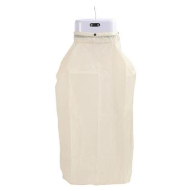 Imagem de Secador de roupa elétrico portátil, Secador de ar quente viagem dobrad