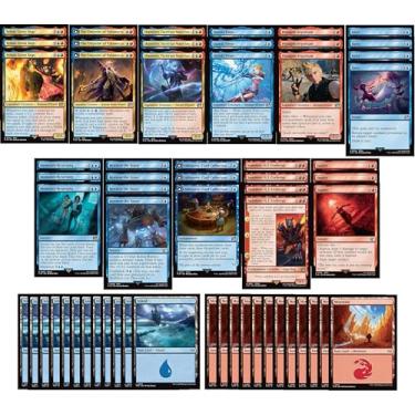 Imagem de Final Fantasy Magic The Gathering Deck - Izzet Spells - Blue Red - Very Powerful - Modern Legal - Custom Built - 60 Card MTG!