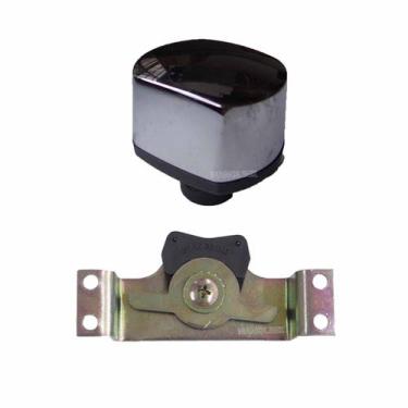 Imagem de Kit Reparo para Fechadura Porta de Vidro PV-90 Ponte + Macaneta HDL