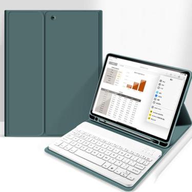 Imagem de Capa aoub para iPad de 6ª e 5ª geração de 9,7" com teclado Bluetooth