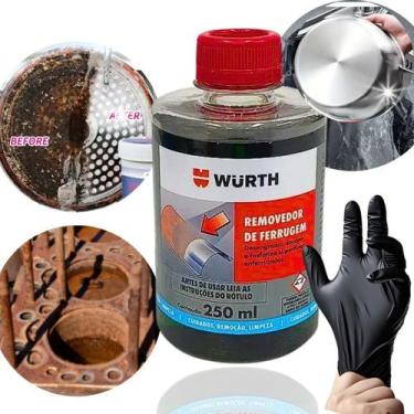 Imagem de Tira Ferrugem Removedor Linha Profissional Casa E Auto Alemã - wurth