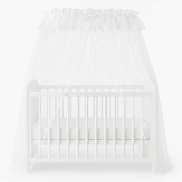 Imagem de Mosquiteiro kids bed rede de proteção mosquiteiro kids bed net tule(Azul Bebe,BERÇO AMERICANO)