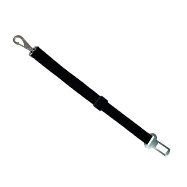 Imagem de Cinto de segurança pet universal compatível com todos os modelos de veículos para cães e gatos viagem (2PCS,Preto)