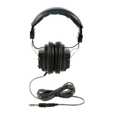 Imagem de Califone Fones de ouvido 3068AV estéreo/mono alternáveis, plugue adaptador de 3,5 mm, preto