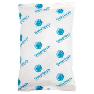 Imagem de Gelo Placa Gel Artificial Reutilizável Flexível Transporte Alimentos B